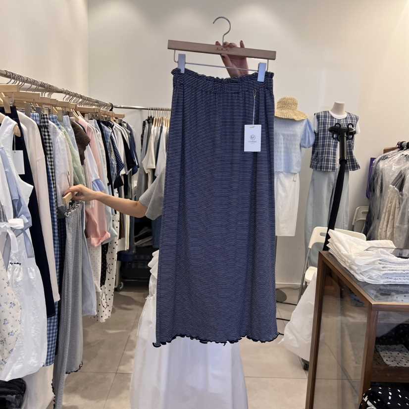 TAN&amp;COMO韓國直郵㊣女士新品休閑職業推薦半身裙中短裙tan-COMO半身裙/中短裙