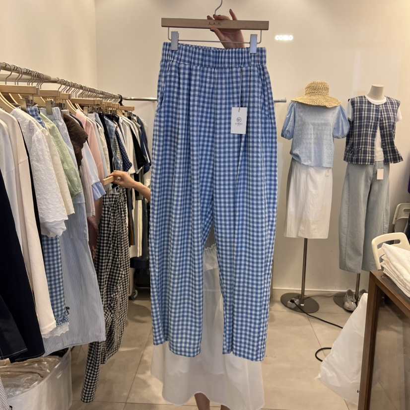 TAN&amp;COMO東大門㊣直郵女裝新品推薦25春夏時尚熱賣休閑褲tan-COMO休閑褲