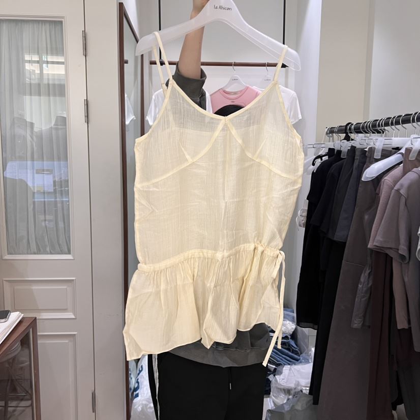 LE AHICON東大門㊣直郵女士新品25春夏熱賣休閑時尚吊帶背心Le Ahicon吊帶/背心