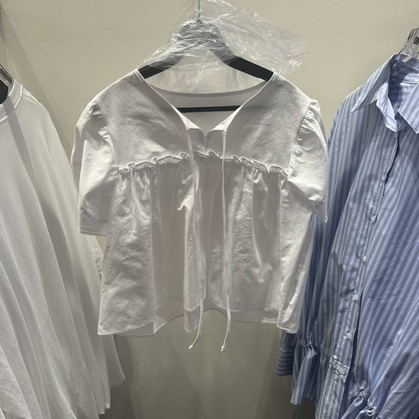 OUTFIT韓國直郵㊣女裝新款休閑25春夏人氣推薦時尚襯衫蕾絲衫OUTFIT襯衫/蕾絲衫