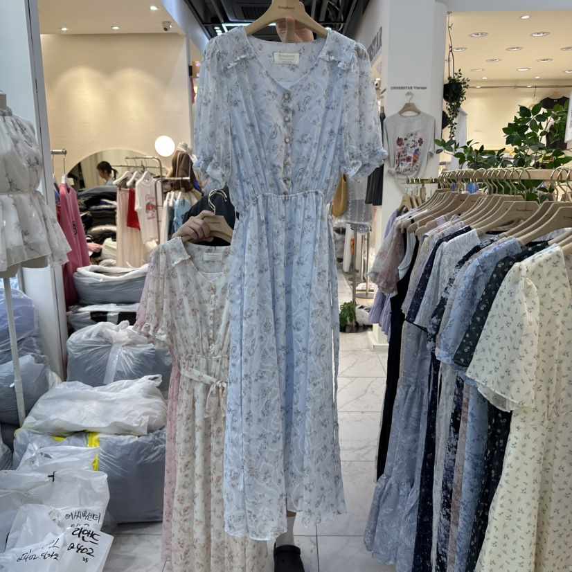SYMPHONY東大門㊣直郵女士新品推薦熱賣人氣25春夏連衣裙含腰帶SYMPHONY連衣裙