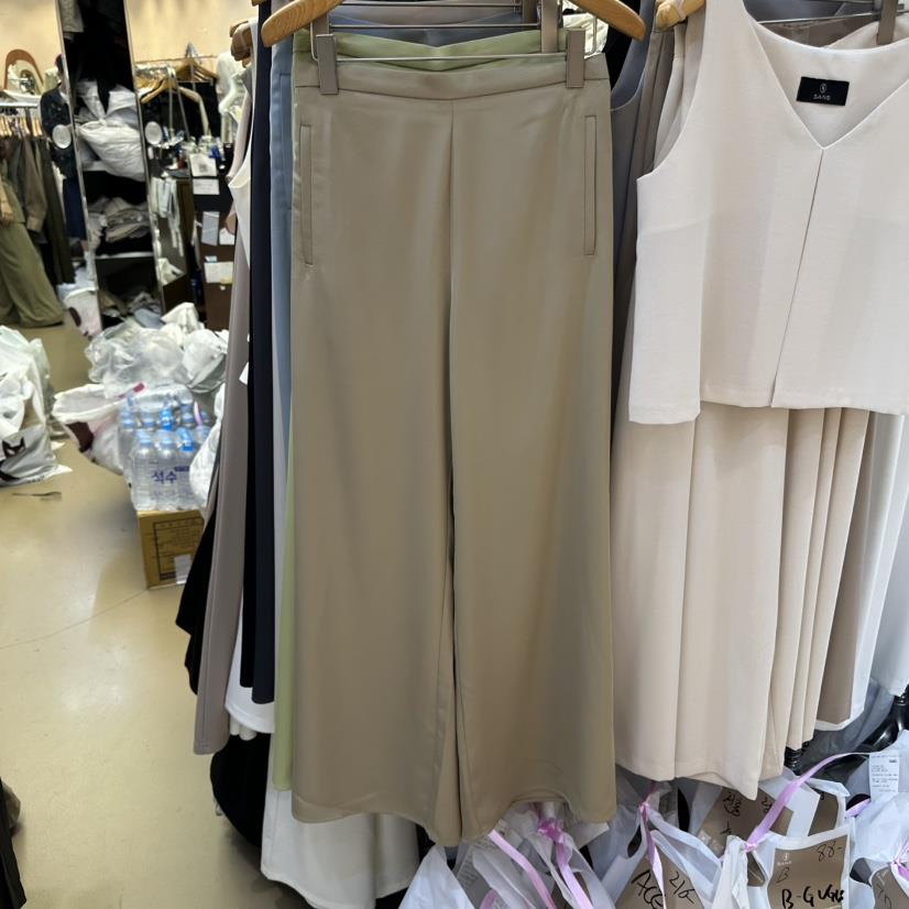 SANS韓國代購㊣女裝新款真品人氣熱賣推薦時尚25春夏休閑褲SANS休閑褲
