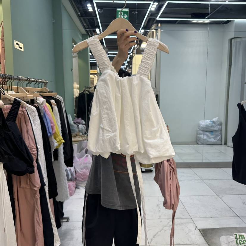 ROMANTIC NEWYORK東大門㊣直郵女裝新品時尚人氣推薦吊帶背心ROMANTIC NEWYORK吊帶/背心