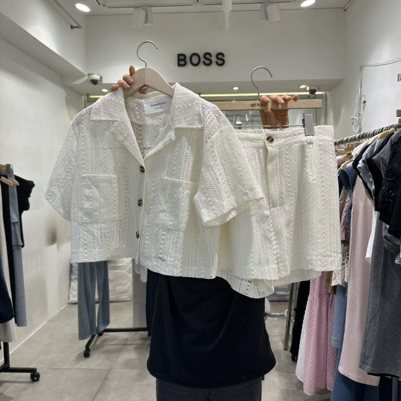 DREAM GIRIS東大門㊣實拍女裝新品人氣25春夏休閑套裝套裝DREAM GIRIS/HOT PLACE套裝