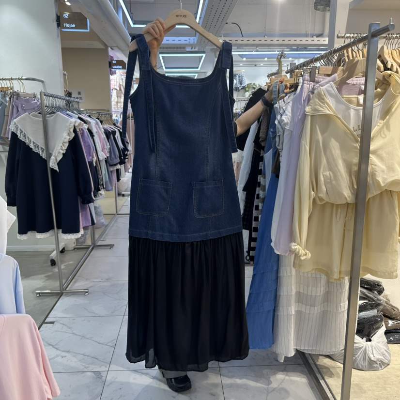 DREAM GIRIS韓國直郵㊣女士新品真品職業人氣25春夏連衣裙DREAM GIRIS/HOT PLACE連衣裙