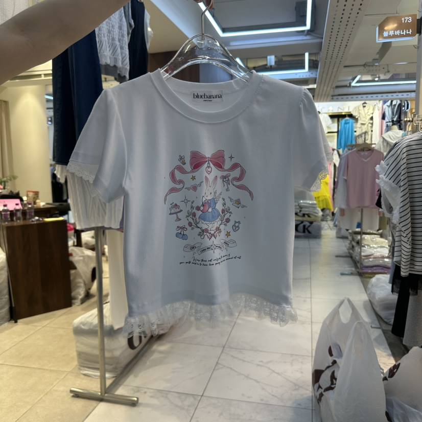 BLUE BANANA東大門㊣代購女士新款休閑時尚職業推薦人氣T恤BLUE BANANAT恤