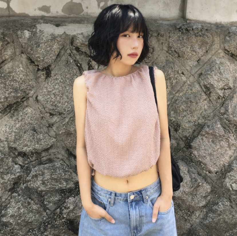 EOMPIT東大門㊣實拍女士新款熱賣職業真品時尚人氣吊帶背心EOMPIT吊帶/背心