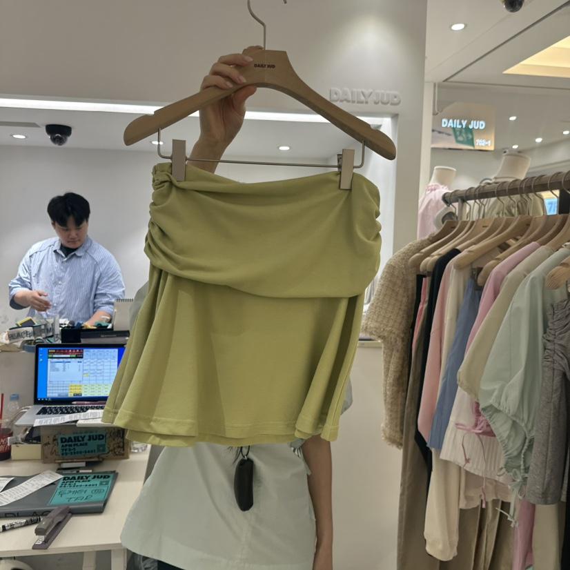 DAILYJUD韓國代購㊣女裝新品職業休閑人氣熱賣真品時尚短裙DAILY JUD短裙