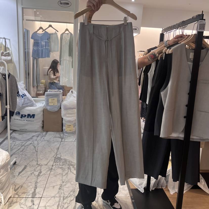LA MAGIE FEMME東大門㊣實拍女裝新品真品職業熱賣休閑褲Lamagie Femme休閑褲