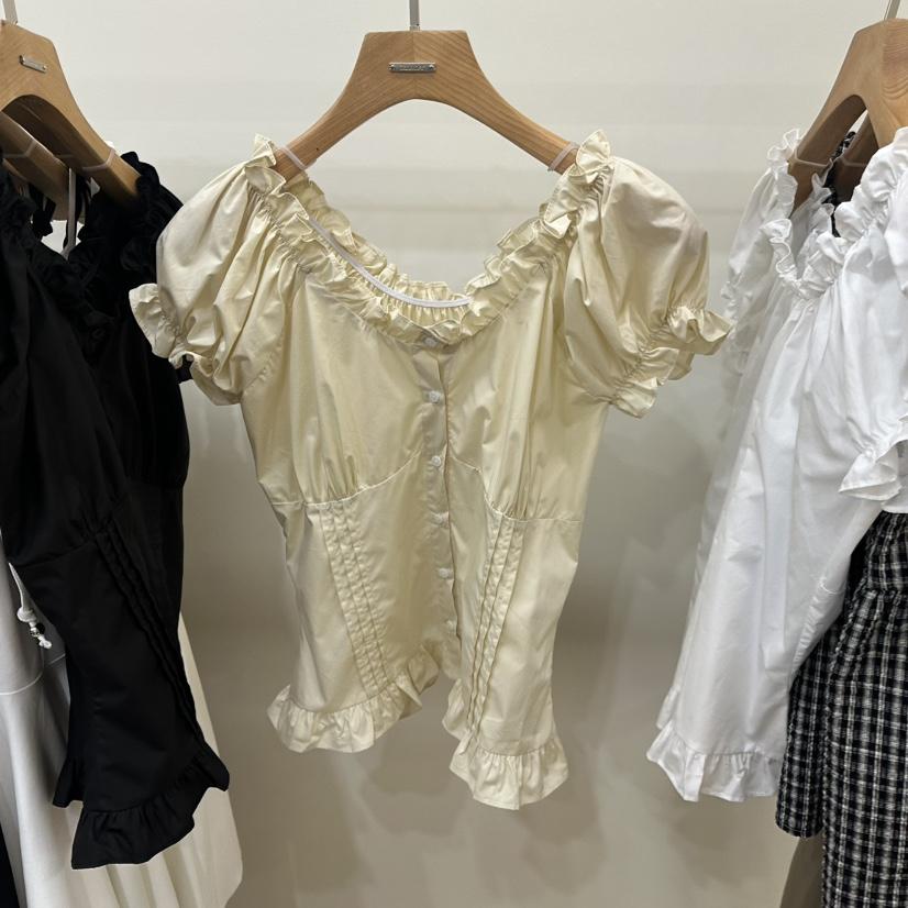 3 ANOTHER韓國代購㊣女裝新款休閑職業推薦真品襯衫蕾絲衫3 ANOTHER襯衫/蕾絲衫