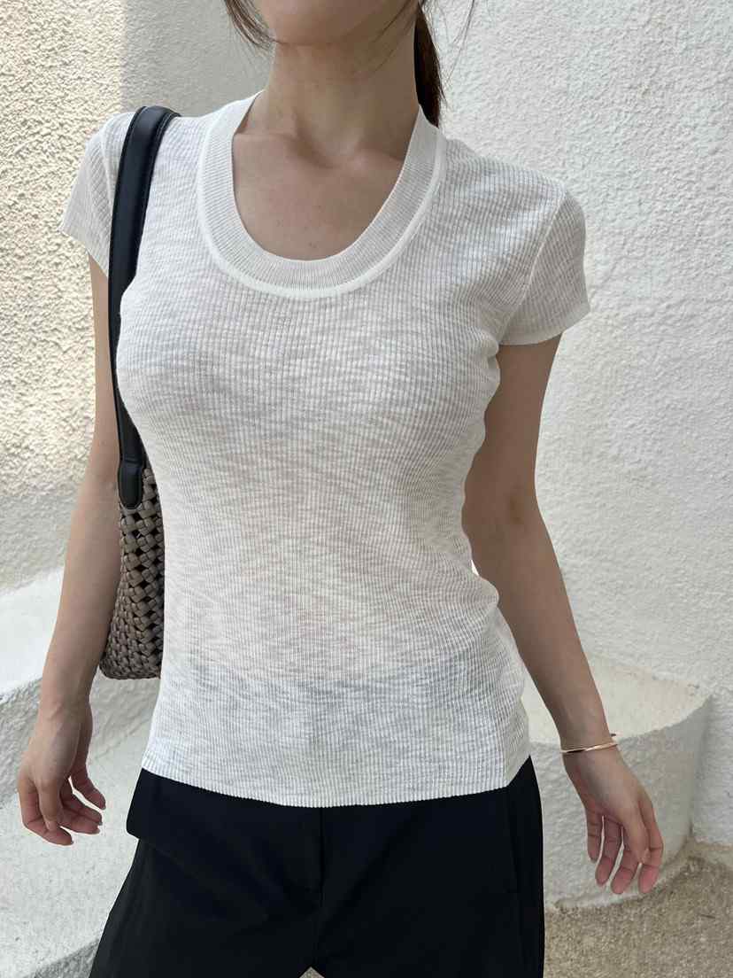 DEMAR韓國代購㊣女裝新款推薦人氣真品休閑職業25春夏針織衫DEMAR針織衫