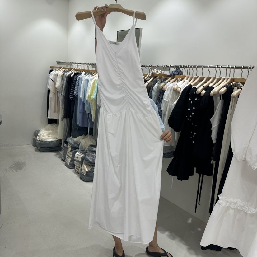 REPELLER韓國代購㊣女士新款人氣休閑推薦時尚熱賣連衣裙褶皺REPELLER連衣裙
