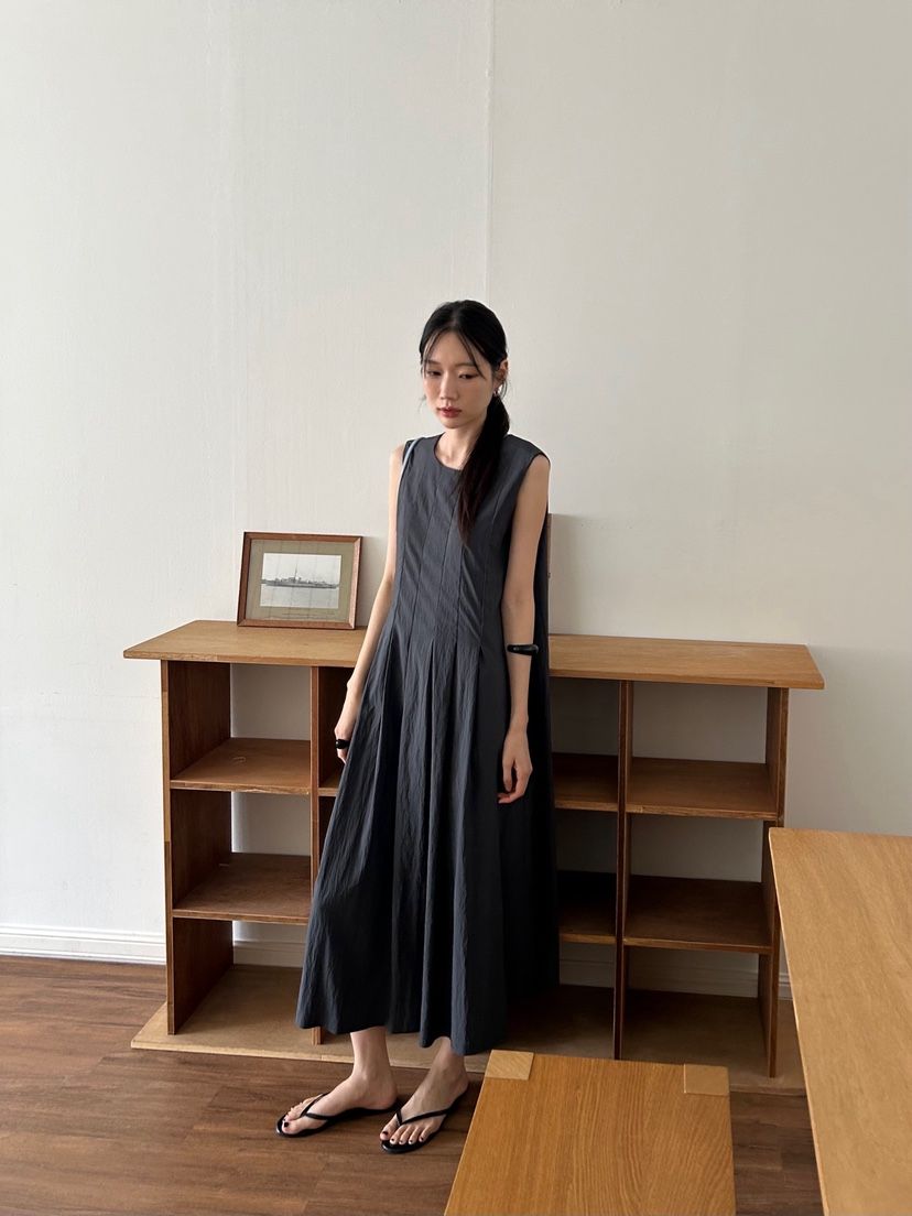 ME MO東大門㊣直郵女裝新品休閑人氣熱賣25春夏真品連衣裙ME MO連衣裙