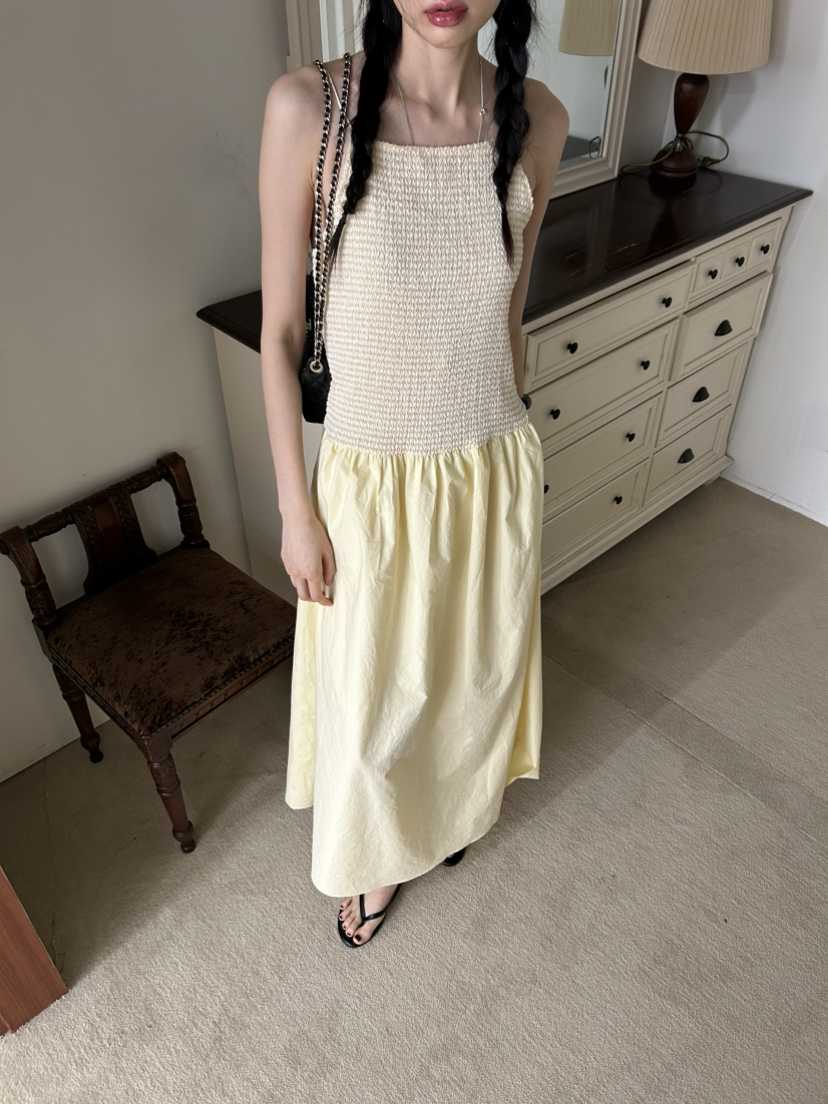 ME MO韓國代購㊣女裝新款熱賣職業人氣25春夏推薦真品連衣裙ME MO連衣裙