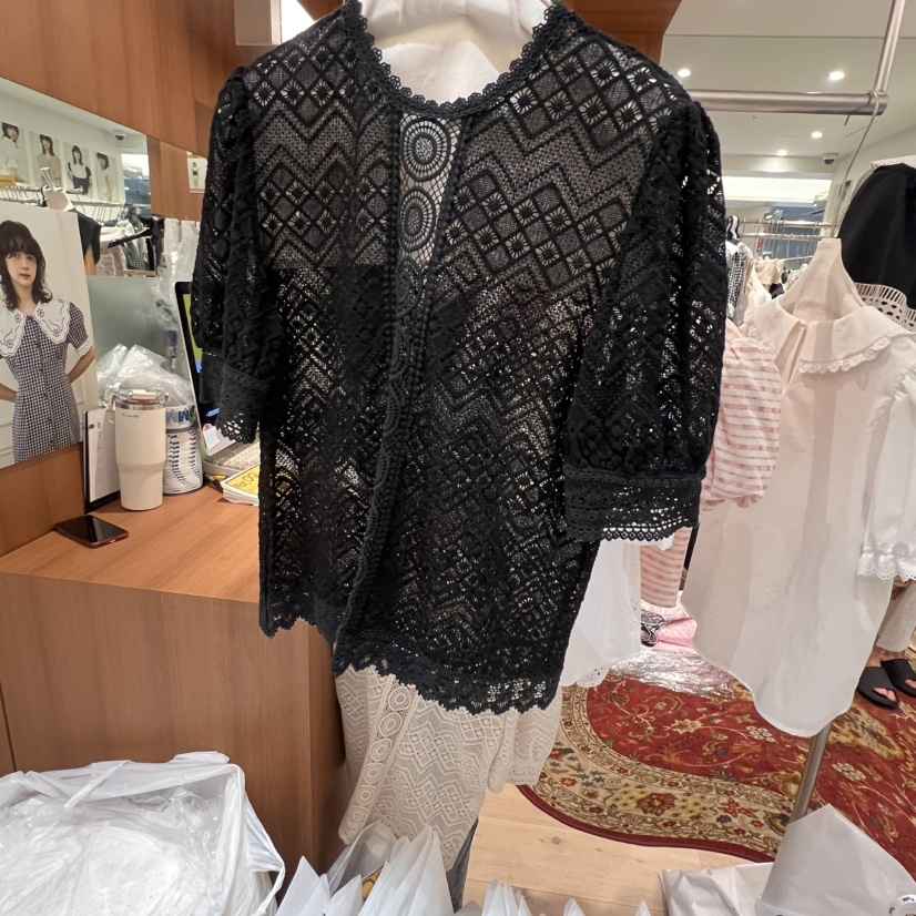 OGI韓國代購㊣女裝新款25春夏推薦真品時尚職業人氣襯衫蕾絲衫FLat OGI襯衫/蕾絲衫