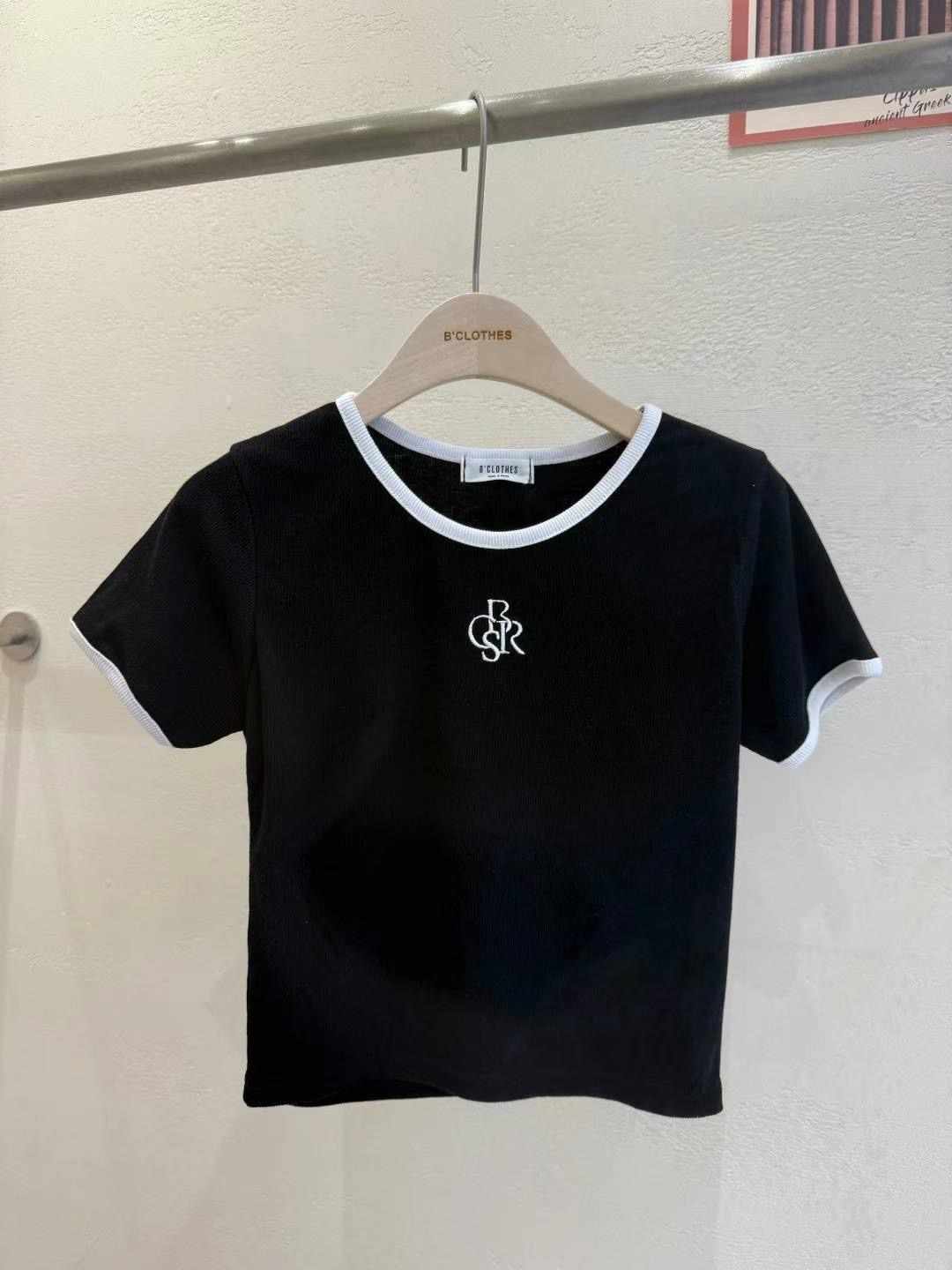 BCLOTHES-비클로스-T東大門㊣直郵女士新款熱賣25春夏T恤BCLOTHEST恤