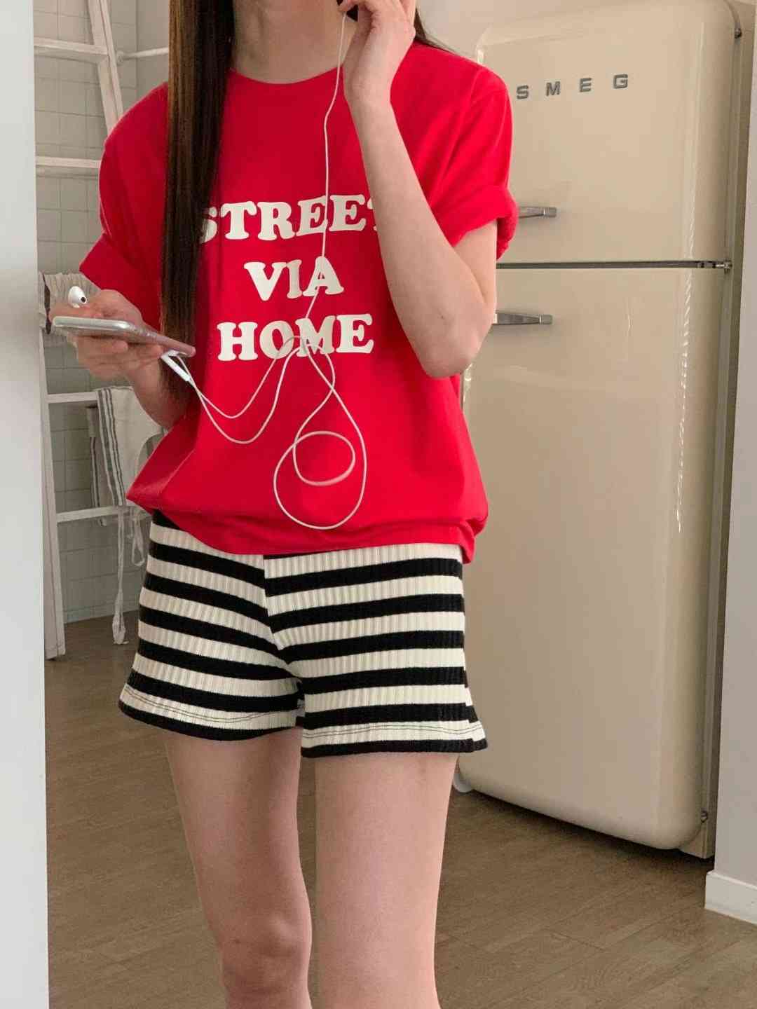 FIVE韓國直郵㊣女裝新品時尚熱賣職業休閑推薦人氣真品25春夏T恤FIVET恤