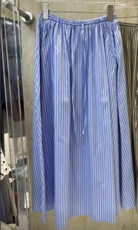 COTTON MARKET韓國代購㊣女士新款時尚人氣25春夏休閑長裙COTTON MARKET長裙