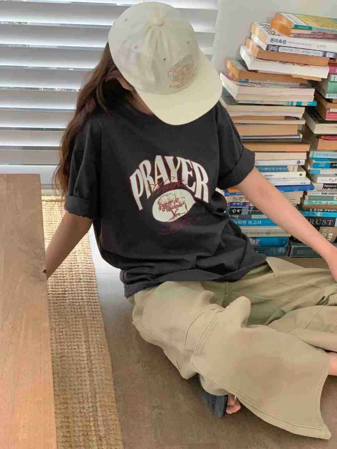 FIVE韓國直郵㊣女裝新品熱賣休閑人氣25春夏真品推薦時尚T恤FIVET恤