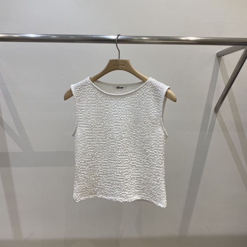 SILVER東大門㊣實拍女裝新款25春夏推薦真品休閑職業吊帶背心SILVER吊帶/背心