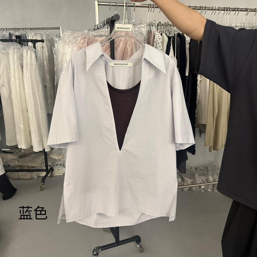 DOUBLE STANDARD/LE SMOKING/MAISONSTAFF東大門㊣實拍女士新款真品襯衫蕾絲衫MAISONSTAFF襯衫/蕾絲衫
