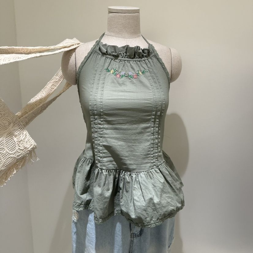 VAULT東大門㊣代購女士新品時尚25春夏休閑推薦熱賣吊帶背心VAULT吊帶/背心
