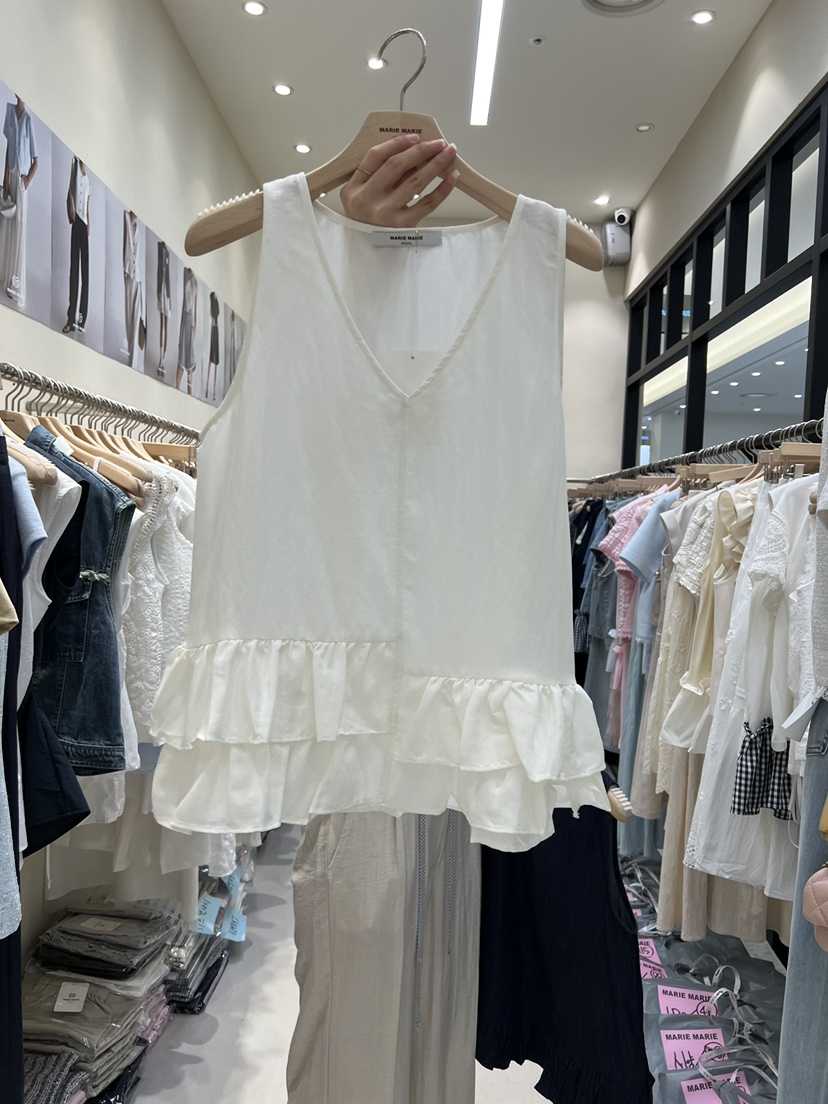 MARIE MARIE韓國代購㊣女士新品熱賣人氣休閑推薦吊帶背心MARIE MARIE吊帶/背心