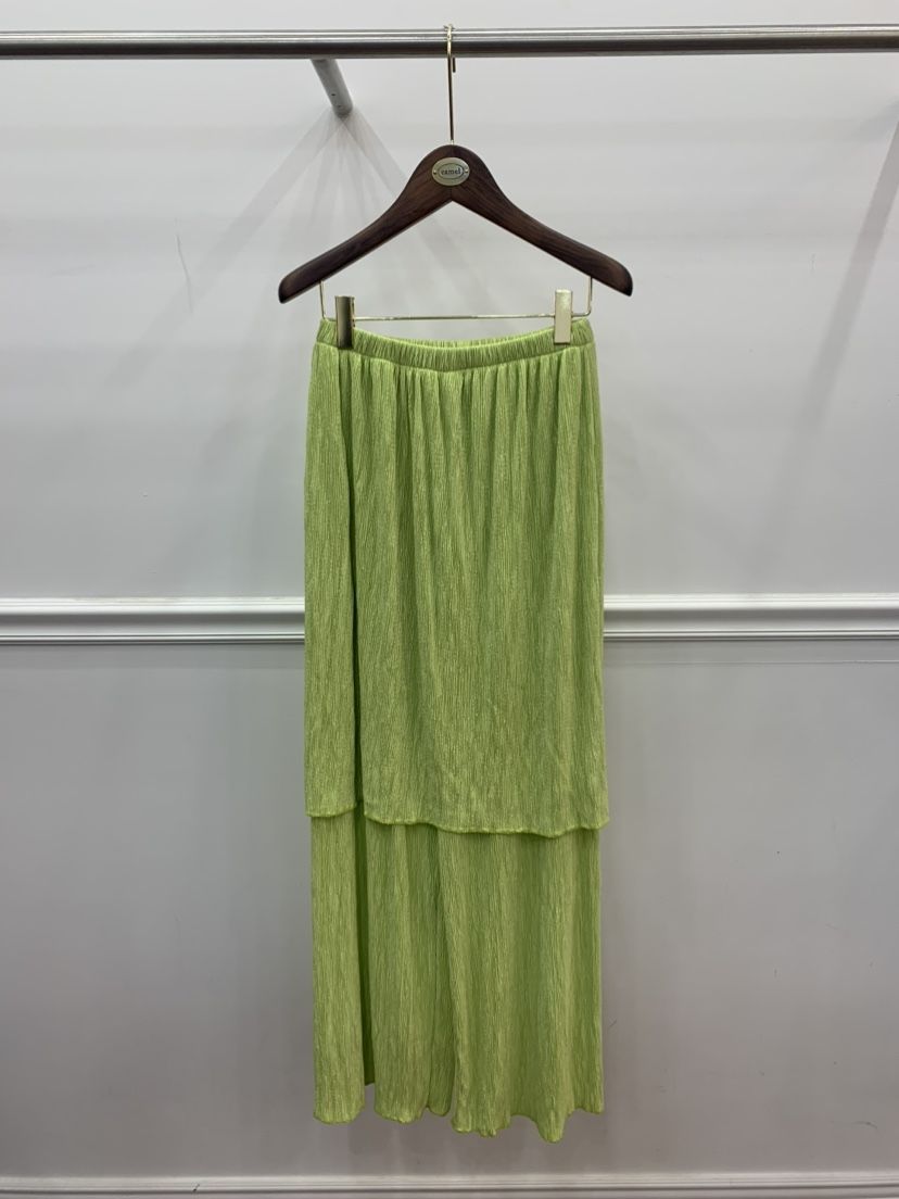 CAMEL-P東大門㊣代購女士新品25春夏裙褲百褶Came_l 家裙褲
