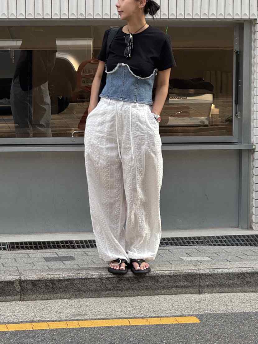 SUNDER MARKET東大門㊣實拍女士新款熱賣真品休閑人氣休閑褲SUNDER MARKET休閑褲