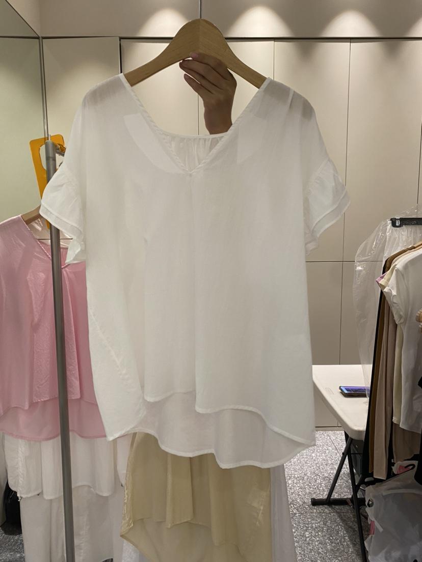 SOF東大門㊣代購女裝新品25春夏時尚職業人氣真品襯衫蕾絲衫SOF襯衫/蕾絲衫