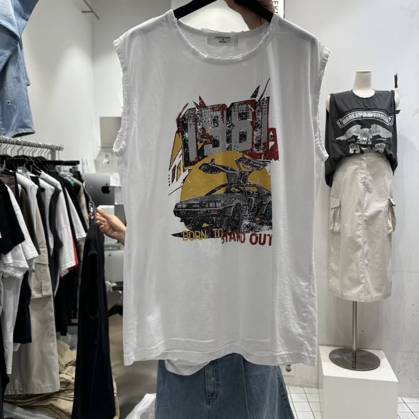 THE WEEKND東大門㊣直郵女裝新品熱賣人氣推薦真品吊帶背心THE WEEKND吊帶/背心