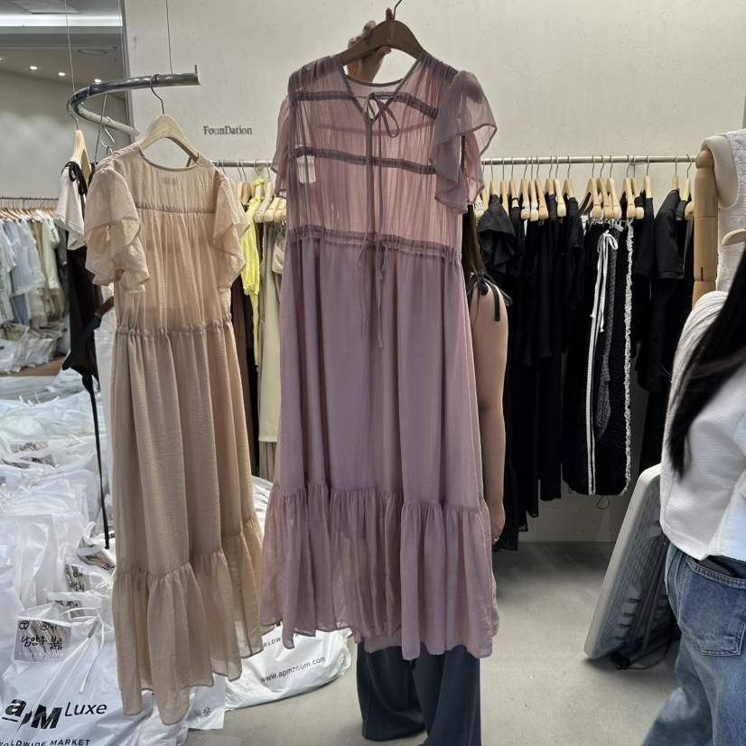 FOUNDATION東大門㊣直郵女裝新款真品人氣時尚職業休閑連衣裙FOUNDATION連衣裙