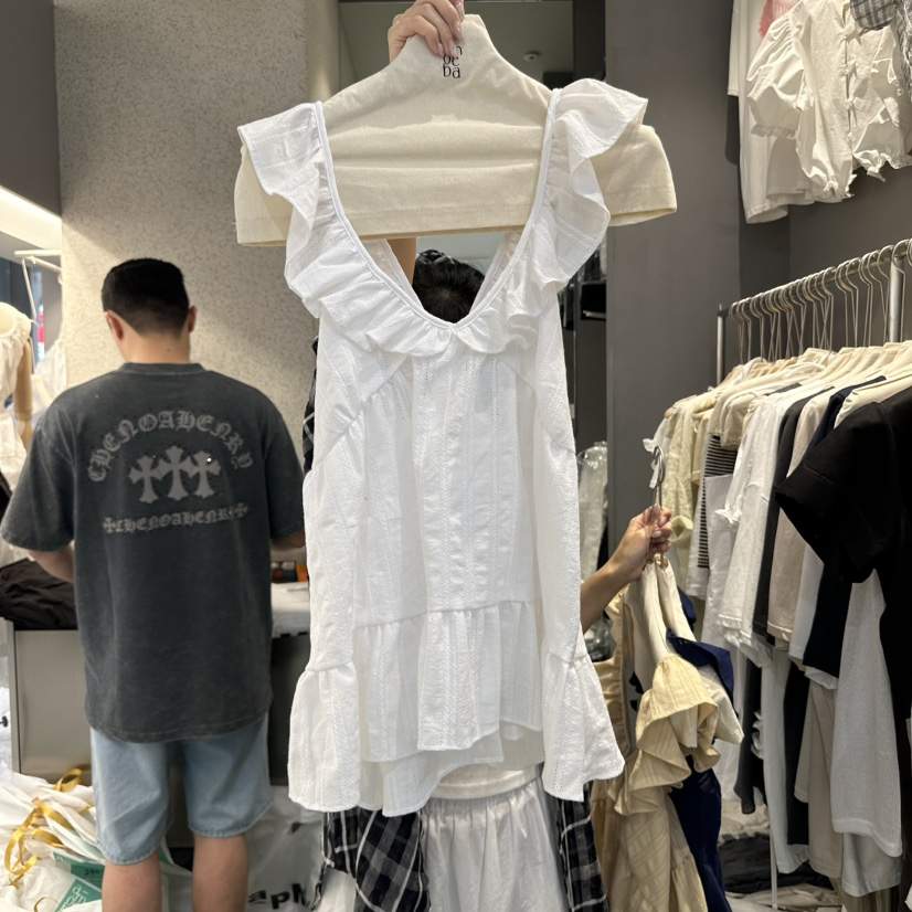 AMOEBA東大門㊣實拍女士新款休閑職業真品25春夏時尚吊帶背心AMOEBA吊帶/背心