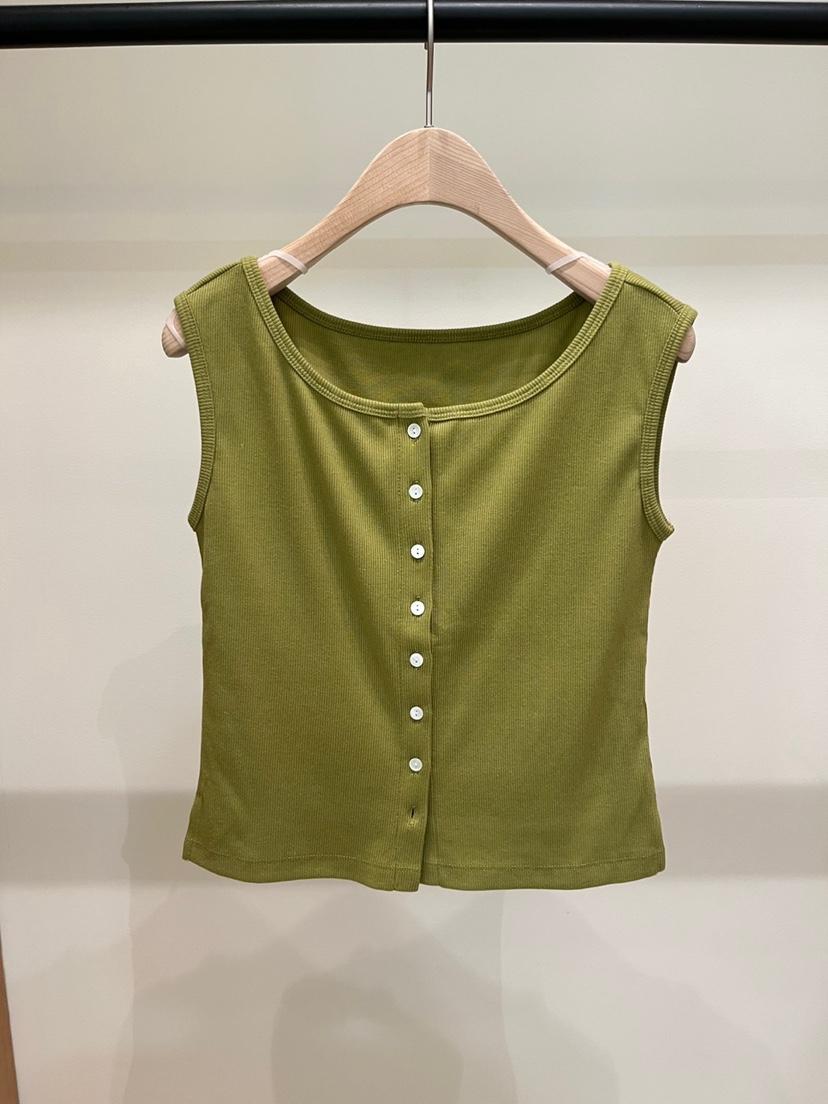 TORRE東大門㊣代購女裝新品25春夏休閑職業人氣吊帶背心開衫TORRE吊帶/背心