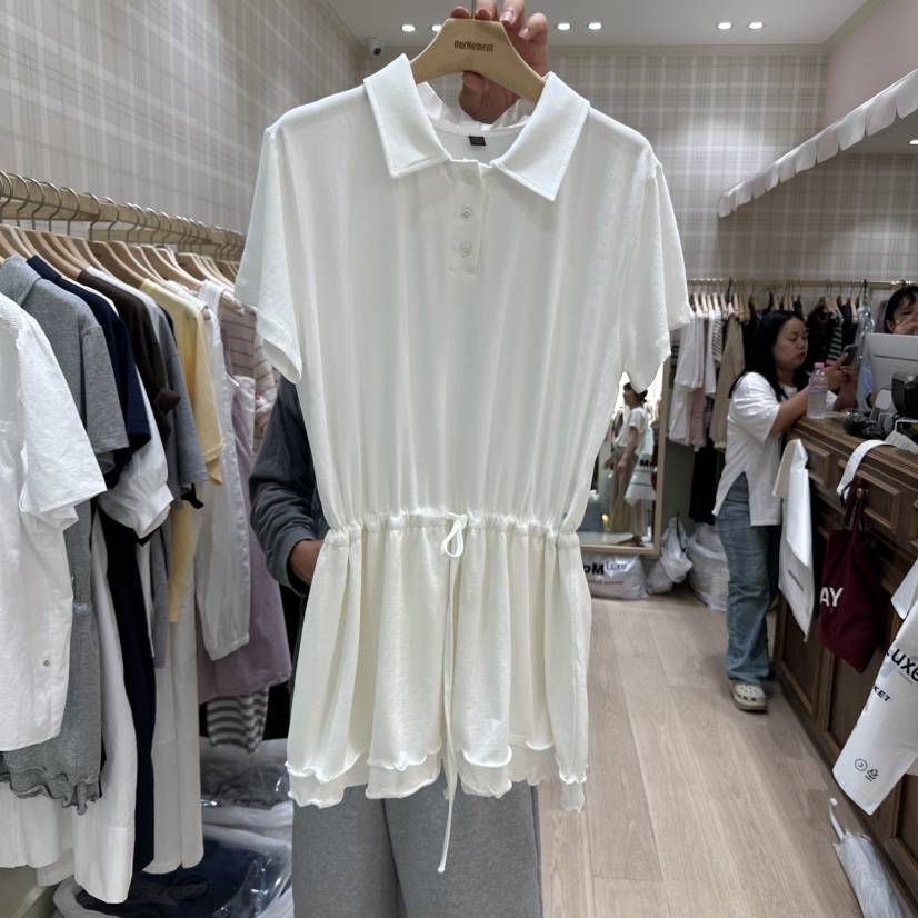 OURMOMENT韓國代購㊣女裝新品時尚推薦真品人氣職業休閑連衣裙OURMOMENT連衣裙