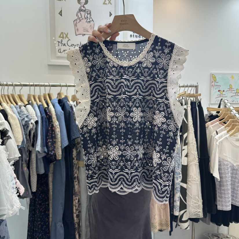 ABLESTUDIO東大門㊣直郵女士新品職業熱賣人氣25春夏吊帶背心ABLE STUDIO吊帶/背心
