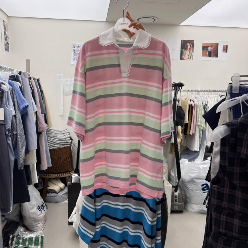 SOLD OUT東大門㊣直郵女裝新品25春夏時尚職業真品熱賣T恤SOLD OUTT恤