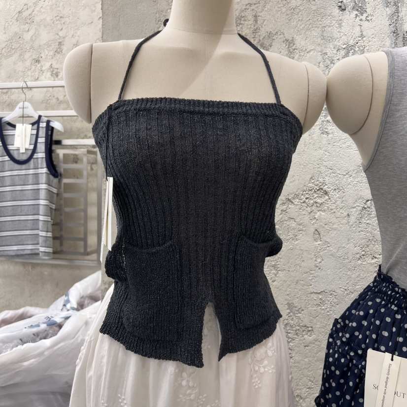 SOLD OUT東大門㊣代購女士新品人氣真品休閑推薦時尚吊帶背心SOLD OUT吊帶/背心