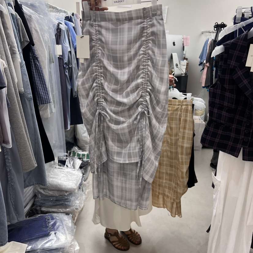 SOLD OUT東大門㊣直郵女裝新款休閑推薦時尚真品半身裙中短裙SOLD OUT半身裙/中短裙