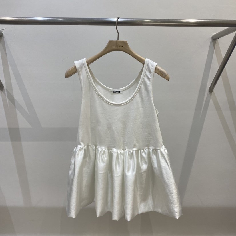 SILVER東大門㊣直郵女裝新款推薦人氣真品熱賣25春夏吊帶背心SILVER吊帶/背心