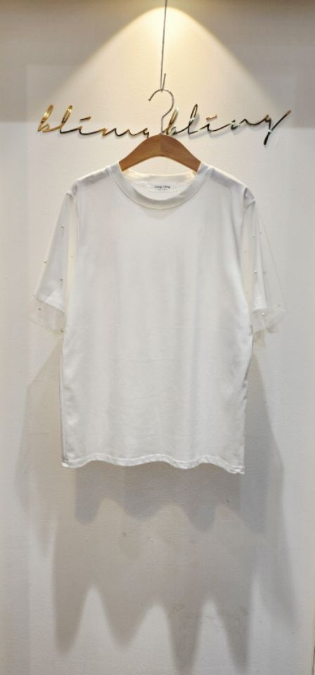 RICO東大門㊣直郵女裝新品25春夏人氣職業真品時尚休閑熱賣T恤bling bling/RICOT恤