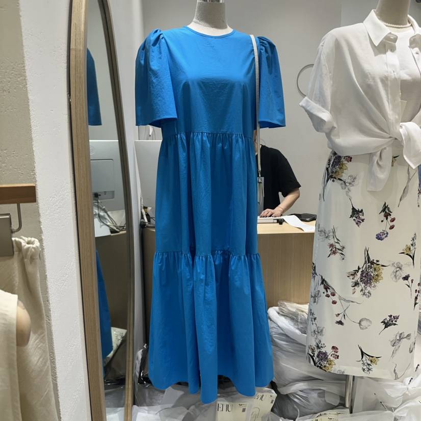 EN.U東大門㊣代購女士新品休閑時尚熱賣真品推薦職業連衣裙EN.U連衣裙