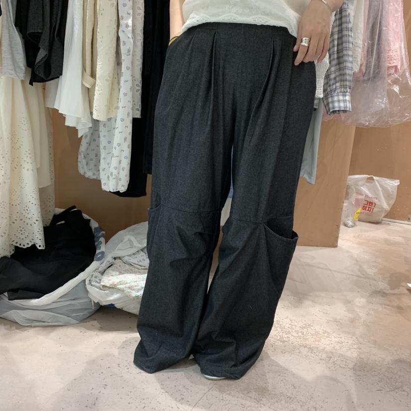 BY FLOW東大門㊣代購女裝新品25春夏人氣推薦休閑職業牛仔褲BY FLOW牛仔褲
