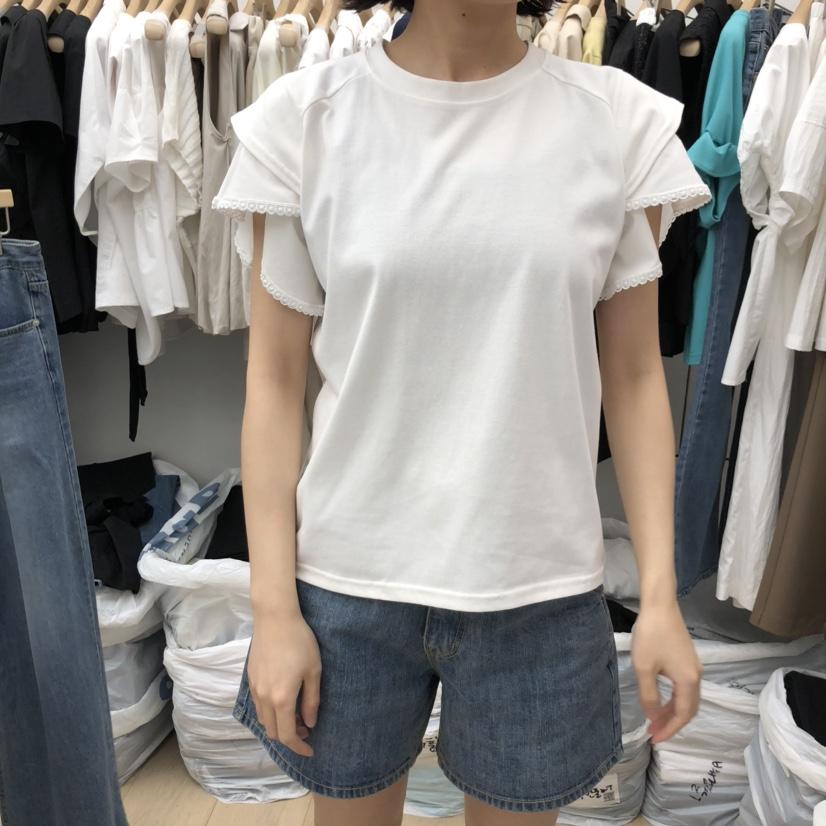 MOI-A韓國代購㊣女裝新款熱賣25春夏真品推薦時尚休閑職業T恤MOI-AT恤