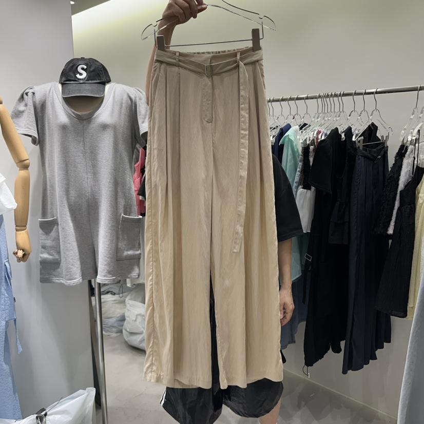 BAIE.38東大門㊣實拍女裝新品休閑真品25春夏休閑褲含腰帶BAIE.38休閑褲