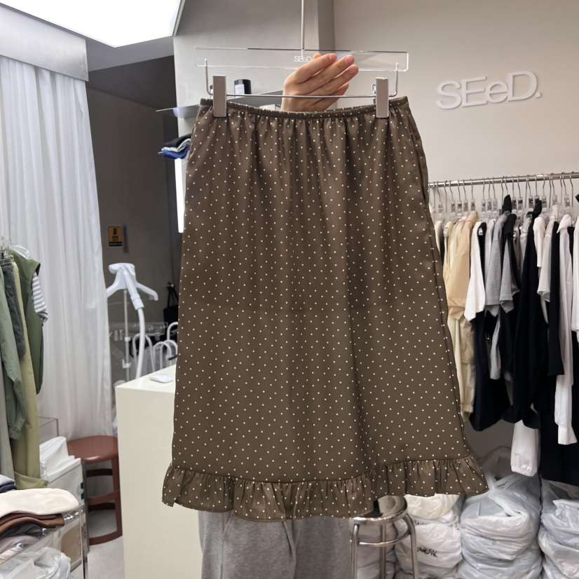 LEESEED-A韓國代購㊣女士新品人氣休閑職業時尚半身裙中短裙SEeD/LEESEED半身裙/中短裙