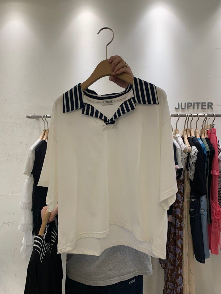 JUPITER東大門㊣實拍女裝新品推薦熱賣真品職業25春夏人氣T恤JUPITERT恤