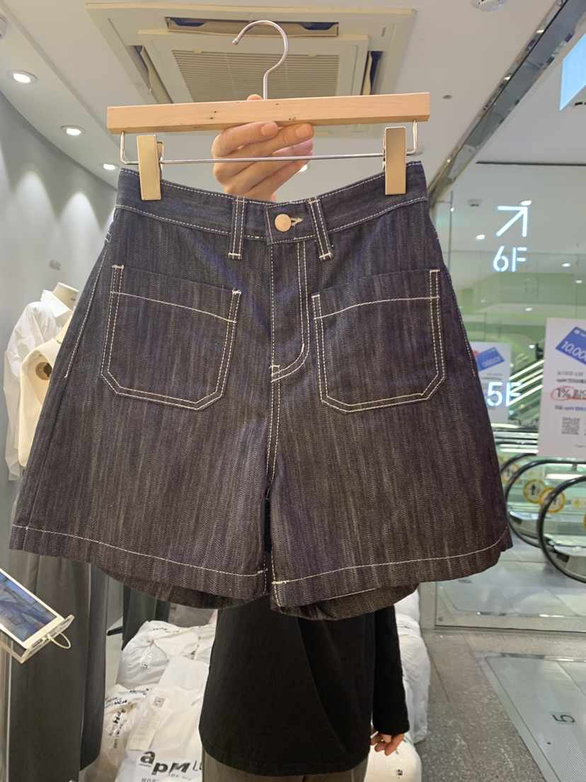 CELINA東大門㊣直郵女裝新品真品25春夏休閑人氣時尚短褲口袋CELI_NA短褲
