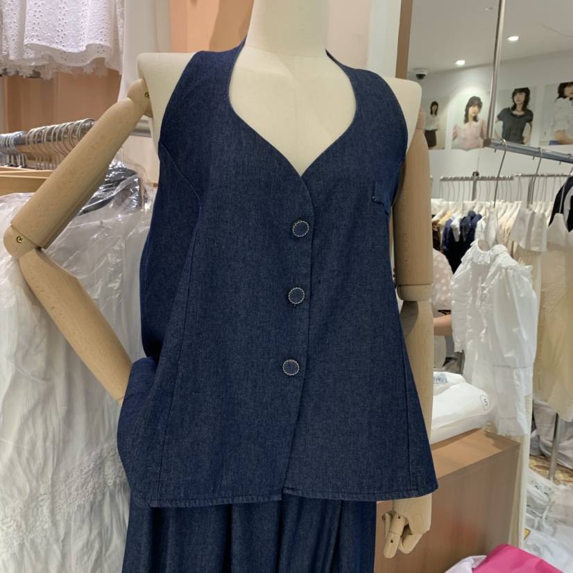 BY FLOW東大門㊣代購女士新品推薦職業熱賣人氣休閑時尚馬甲BY FLOW馬甲