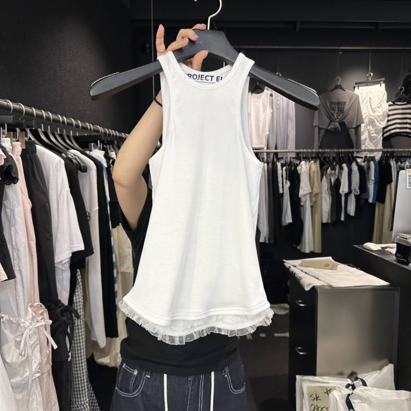 ELF-L東大門㊣直郵女士新款熱賣休閑職業時尚人氣吊帶背心PROJECT ELF/ELF-L吊帶/背心
